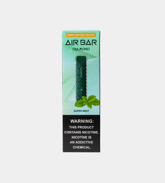 Air Bar Diamond disposable vape - Miami Mint - 10 Count Box