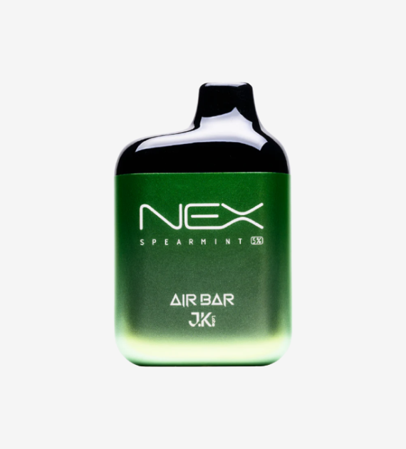 Air Bar Nex 6500 disposable vape - Spearmint - 10 Count Box