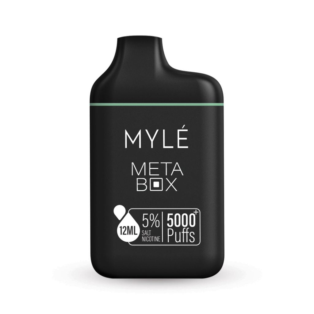 myle vape meta bar Buy MYLÉ Meta Box Ice Mint 10 Count Online