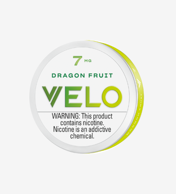 VELO Dragon Fruit 7mg nicotine pouches, 5-count pack