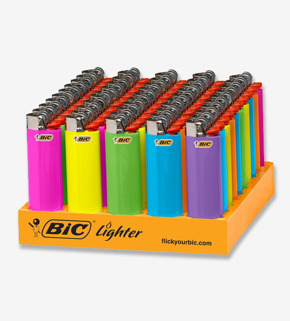 Bic Lighters, Assorted Colors - 50 Count Box