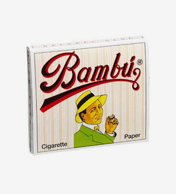 Bambu Small Cigarette Rolling Papers, 100 Booklets