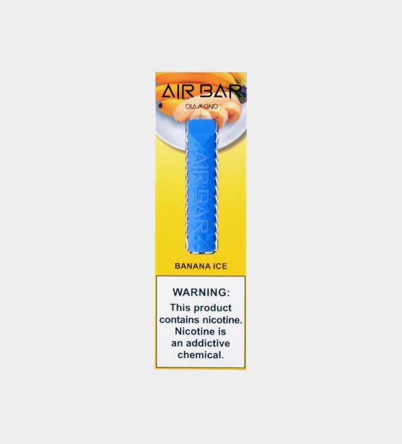 Air Bar Diamond Disposable - Banana Ice - 10 Count Box
