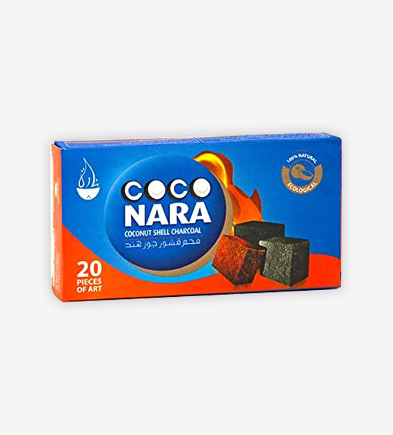 Coco Nara Charcoal Coconut Shell - 20CT