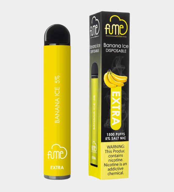 FUME Extra Banana Ice - 10 Count Box True Distro FUME Extra Banana Ice - 10 Count Box True Distro
