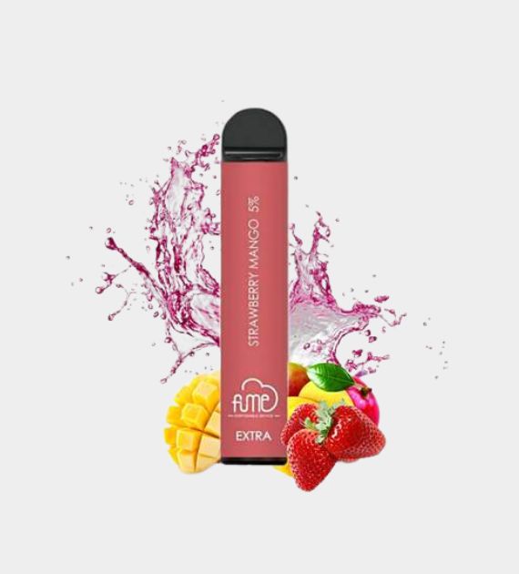 FUME Extra Strawberry Mango 10 Count Box True Distributors