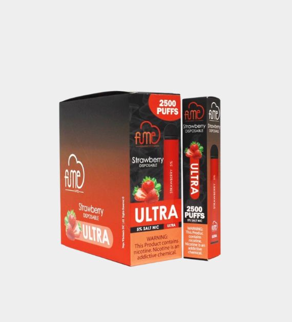 FUME Extra Strawberry - 10 Count Box