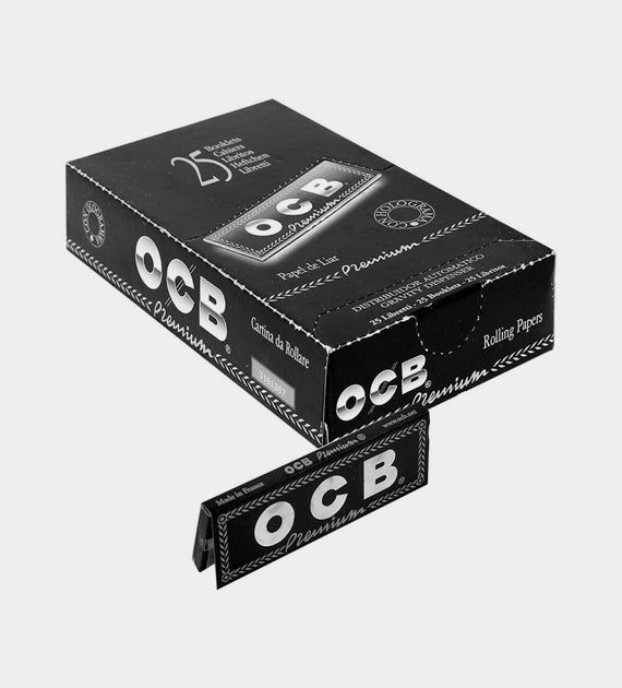 OCB- Premium 1 1/4 Rolling Paper, 24 Count