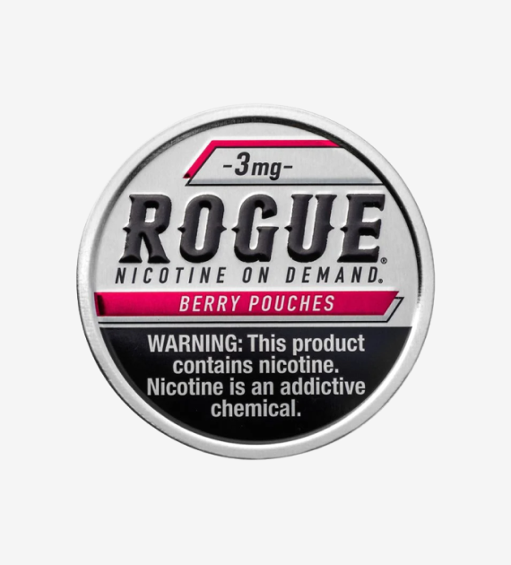 does rogue pouches have tobacco Nicotine 5ct Roll (20ct Per Can) This product does not contain tobacco Rogue Nicotine Pouches | Tobacco-Free
