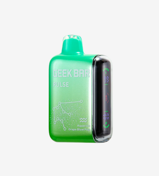 Geek Bar Pulse 15000 Disposable - Grape Blow Pop - 5 Count Box
