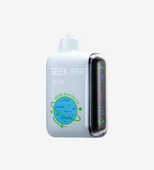 Geek Bar Pulse 15000 Disposable - White Gummy Ice - 5 Count Box