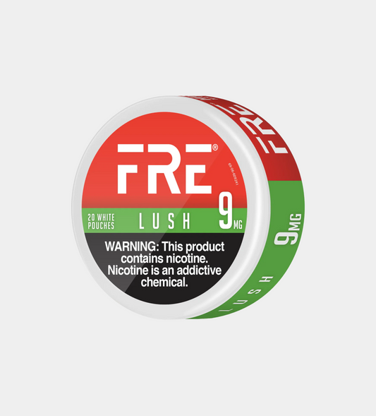 FRE Nicotine Pouches Lush 9mg - 5 Pack