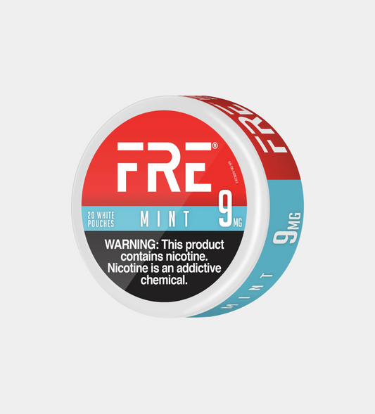 FRE Nicotine Pouches Mint 9mg - 5 Pack
