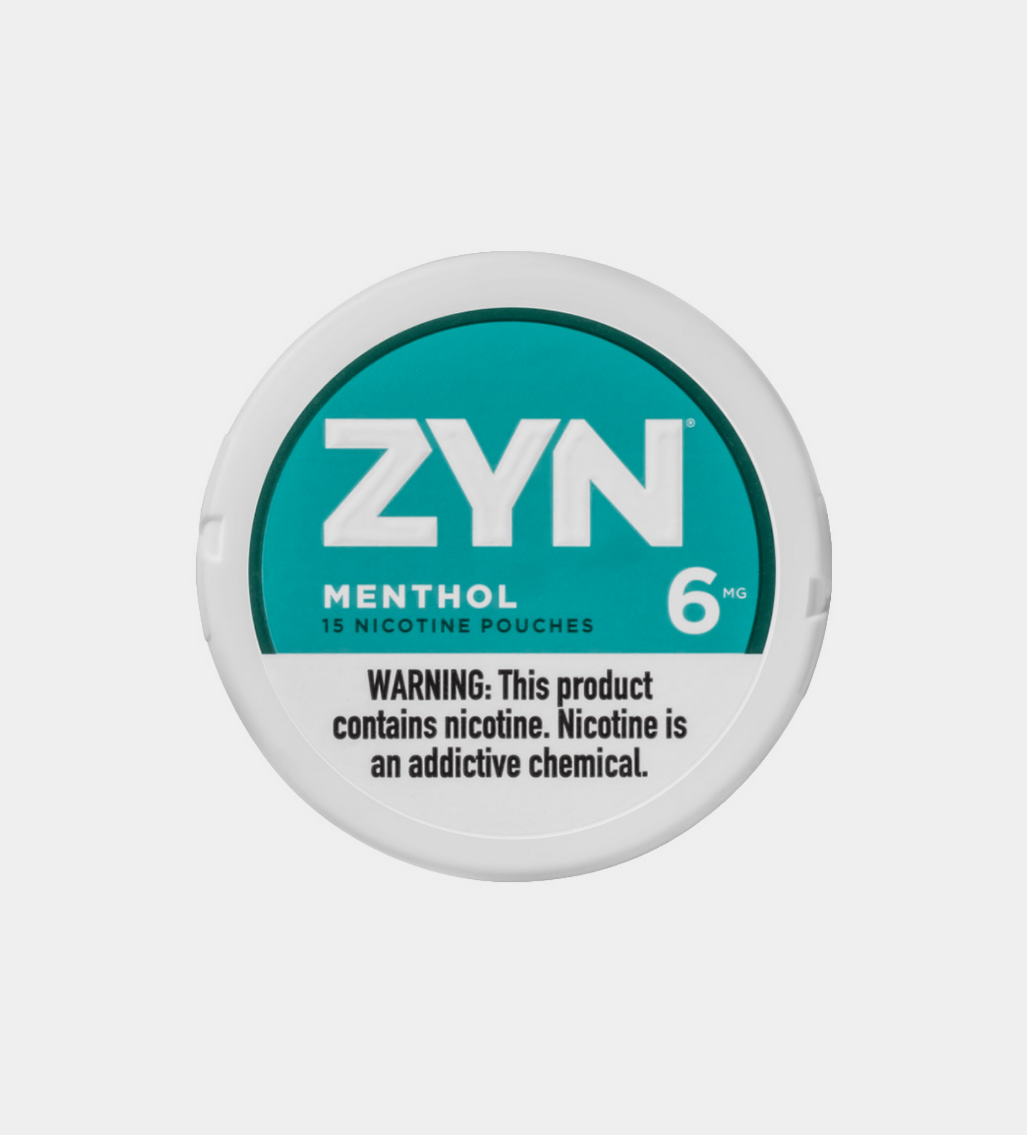 ZYN Menthol 6MG - 5 Count