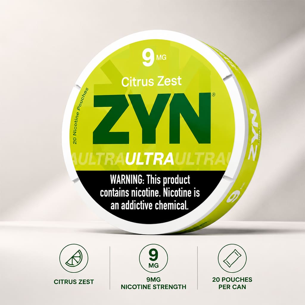 Zyn Ultra Citrus Zest 9MG