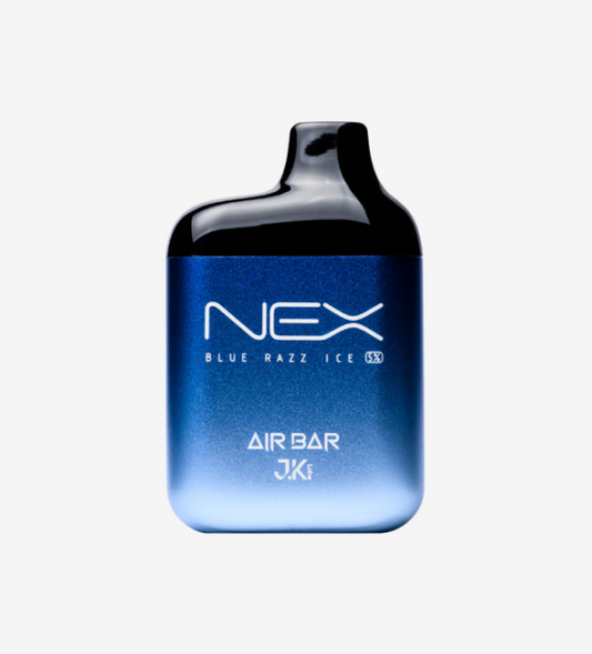 Air Bar Nex 6500 disposable vape - Blue Razz Ice - 10 Count Box