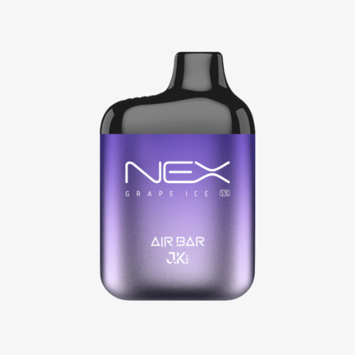 Air Bar Nex 6500 disposable vape - Grape Ice - 10 Count Box