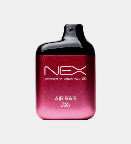 Air Bar Nex 6500 disposable vape - Strawberry Watermelon Peach - 10 Count Box