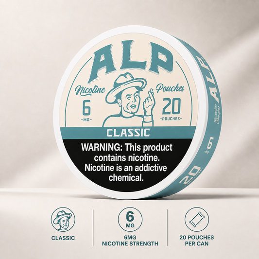 Alp Classic 6mg nicotine pouches