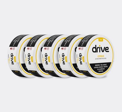 Drive Nicotine Pouch Citrus 3MG - 5 Count