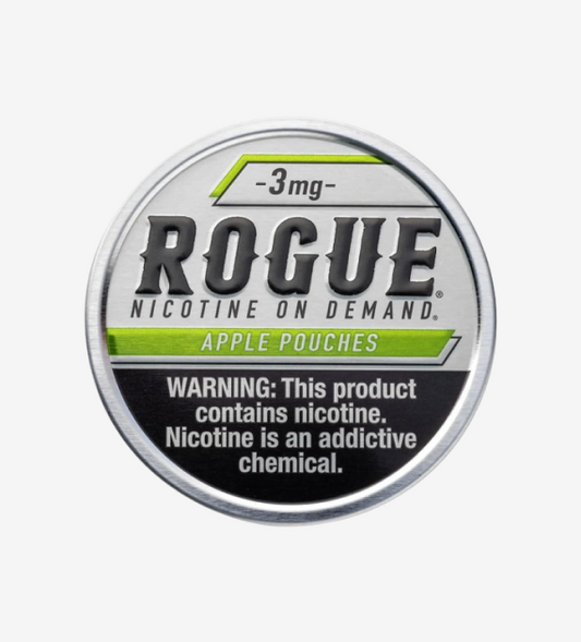 Rogue Apple 3mg nicotine pouches, 5-count pack