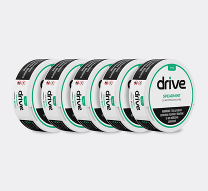 Drive Nicotine Pouch Spearmint 3MG - 5 Count