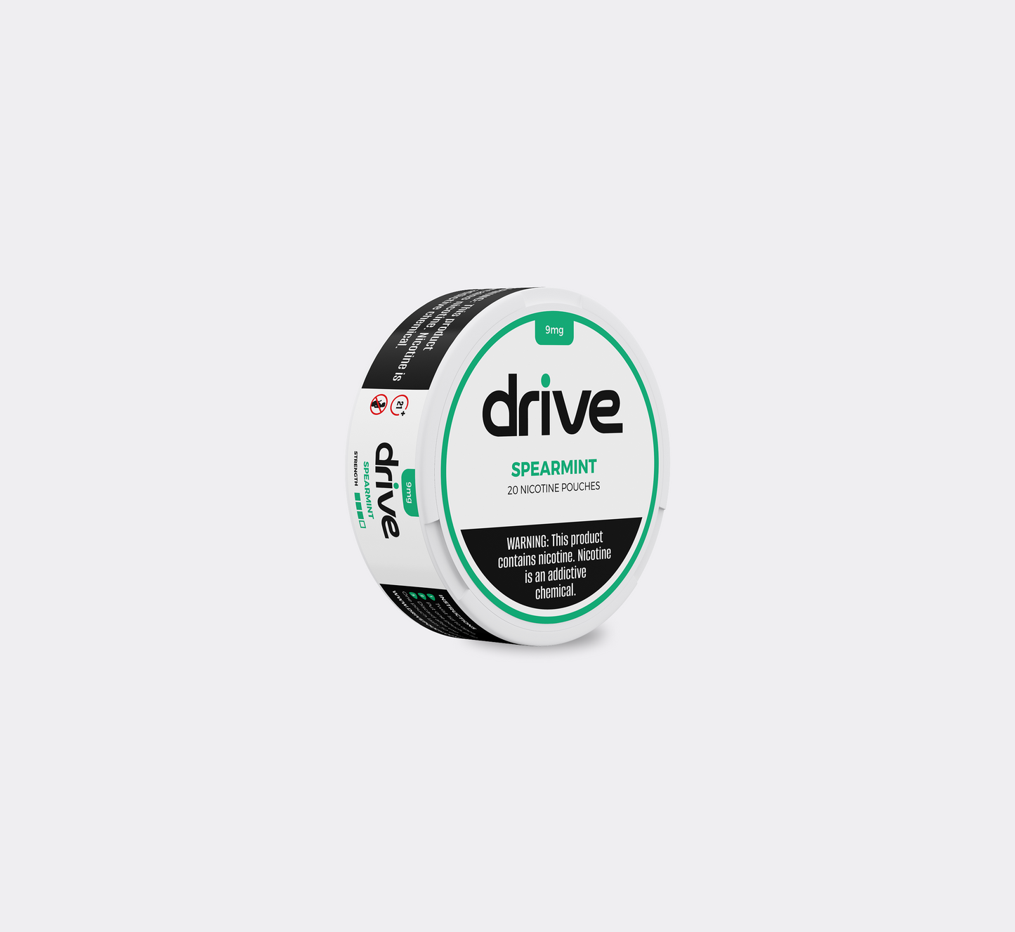 Drive Nicotine Pouch Spearmint 9MG - 5 Count
