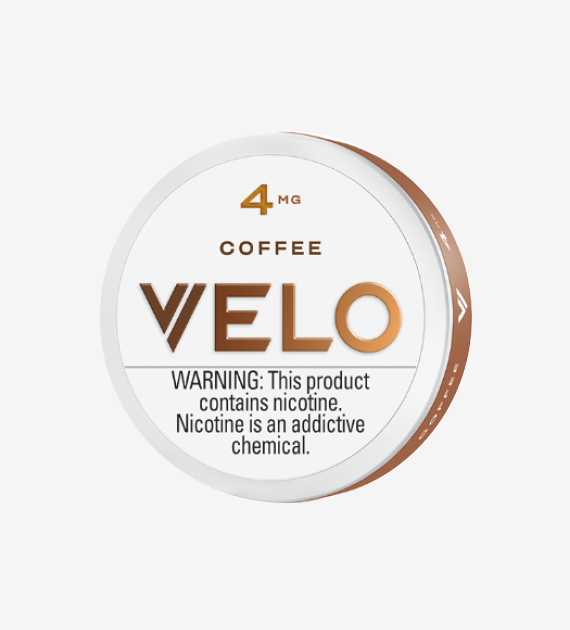 VELO Coffee 4mg nicotine pouches, 5-count pack