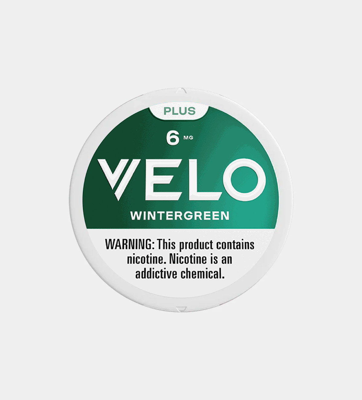 VELO Plus Wintergreen 6mg nicotine pouches, 5-count pack