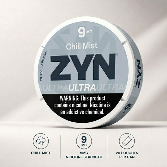 Zyn Ultra Chill Mist 9MG nicotine pouches
