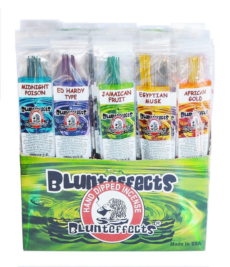 Blunteffects 11" Incense: 72 Assorted Fragrance Pack - 12 Count