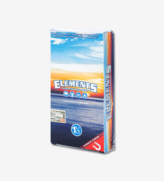 Elements Ultra Thin Rice 1 1/4 Cigarette Rolling Paper, Box Of 25 – True  Distributors