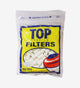 Top Filter Tips, 15 mm Cigarette Filter Tips, 100 Count Bag, 30 Count