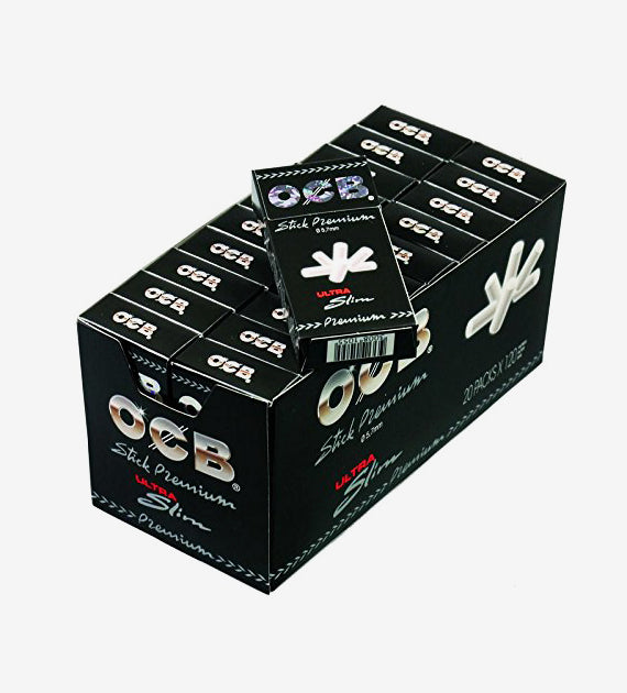 OCB Ultra Slim Filters 120 Sticks, 20 Pack – True Distributors