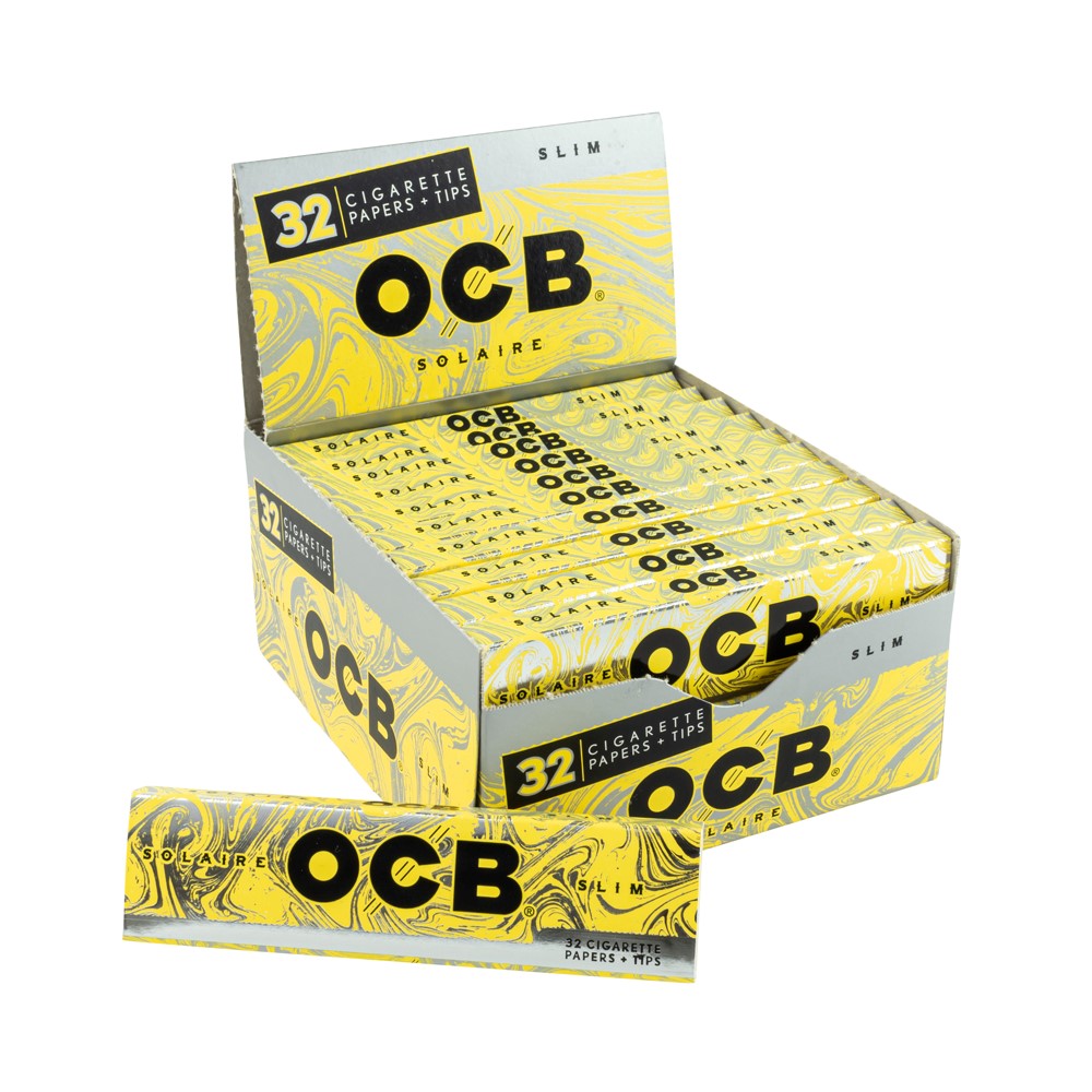  OCB VirginSlim Roll Kit incl. Paper/Tips/Rolling Tray (3  Pack) : Health & Household