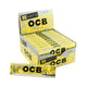OCB Solaire Slim Size Rolling Papers with Tips, King-Size Rolling Paper - Set 24 Booklets