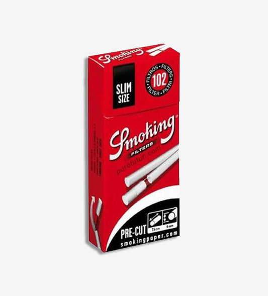 Smoking Pre-Cut Slim Cigarette Filter Tips - 15mm Cigarette Filters, 102 Count Single Pack 20 Count