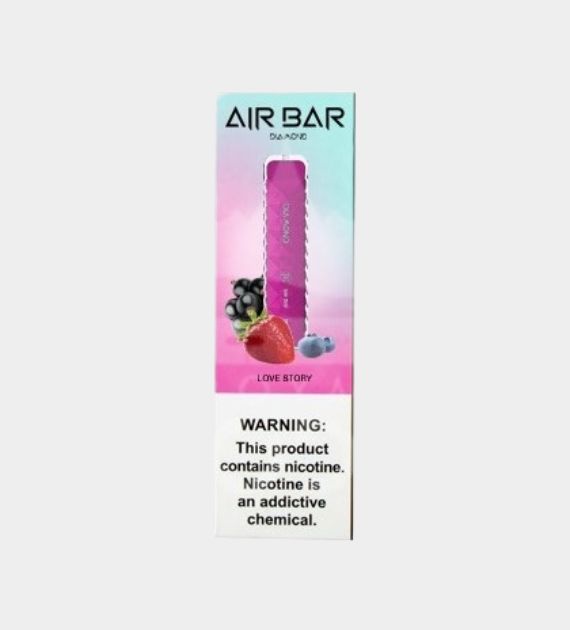 Air Bar Diamond Disposable - Love Story - 10 Count Box