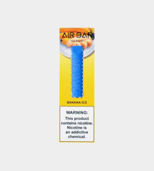 Air Bar Diamond Disposable - Banana Ice - 10 Count Box