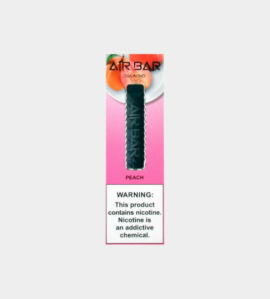 Air Bar Diamond Disposable - Peach - 10 Count Box