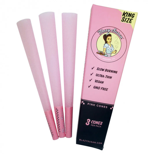 Blazy Susan King Size Cones, 3 Pack - 21 Count Box