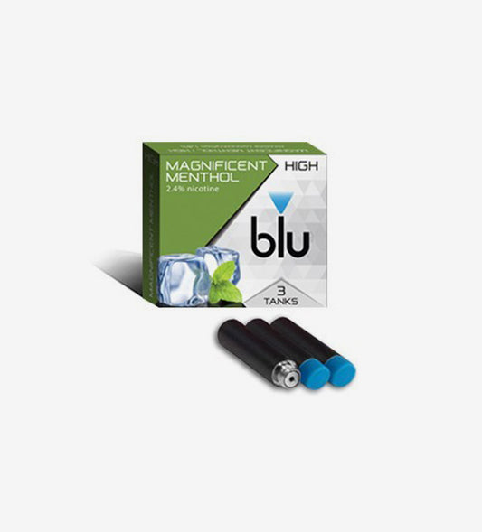 Blu Cartridge Tanks, 3 Tanks Per Pack, 5 Count