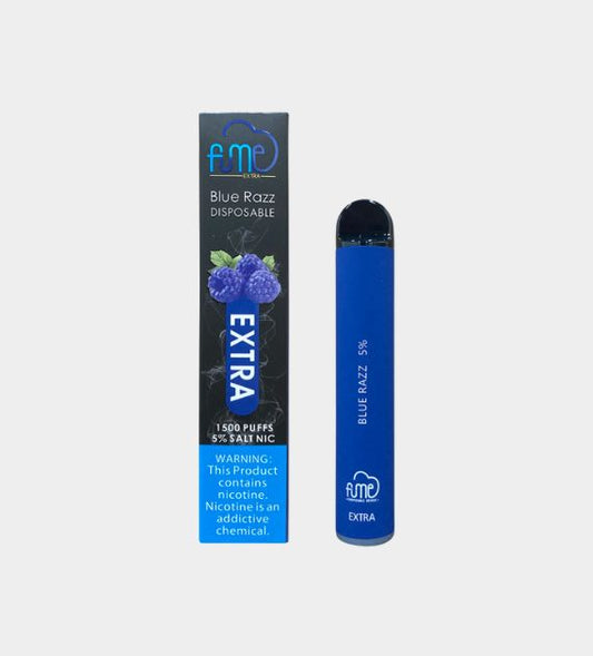 FUME Extra Blue Razz - 10 Count Box