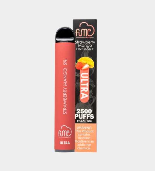 FUME Ultra Strawberry Mango - 10 Count Box
