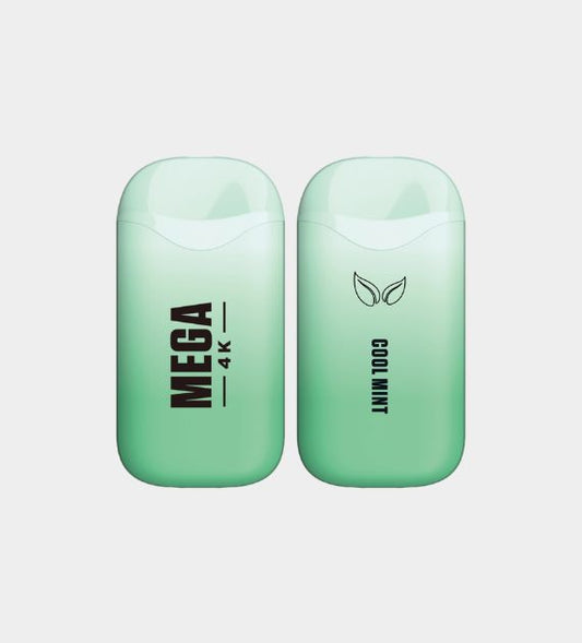 Mega 4K - Cool Mint - 10 Count Box