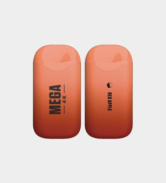 Mega 4K - Red Apple - 10 Count Box