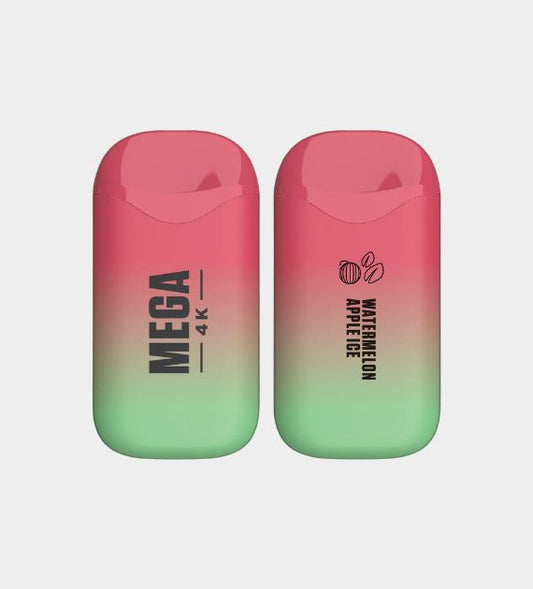 Mega 4K - Watermelon Apple Ice - 10 Count Box