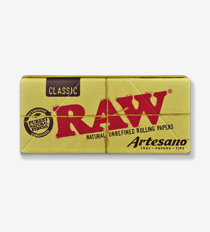 RAW Artesano - King Size Rolling Papers, 15 Count box