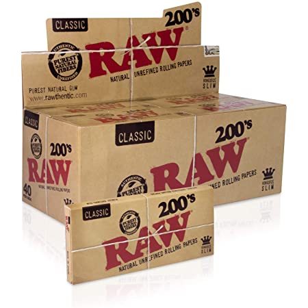 RAW Classic King Size Slim 200's