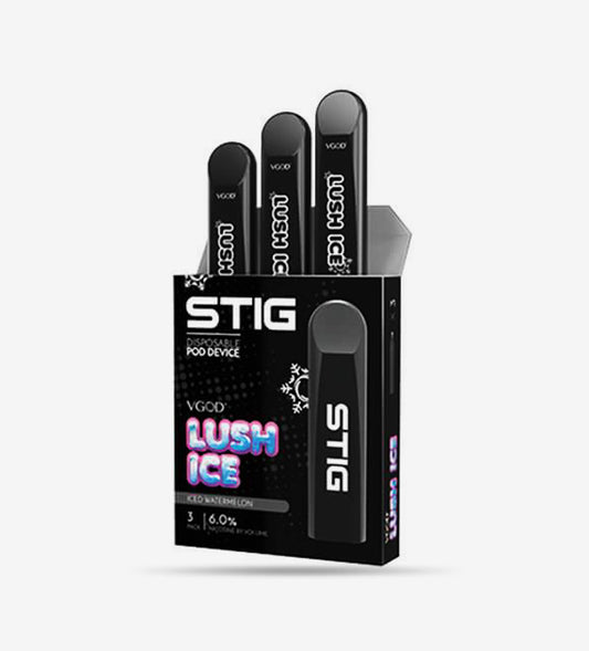 Stig disposable vape Pod System - Lush Ice - 10 Count